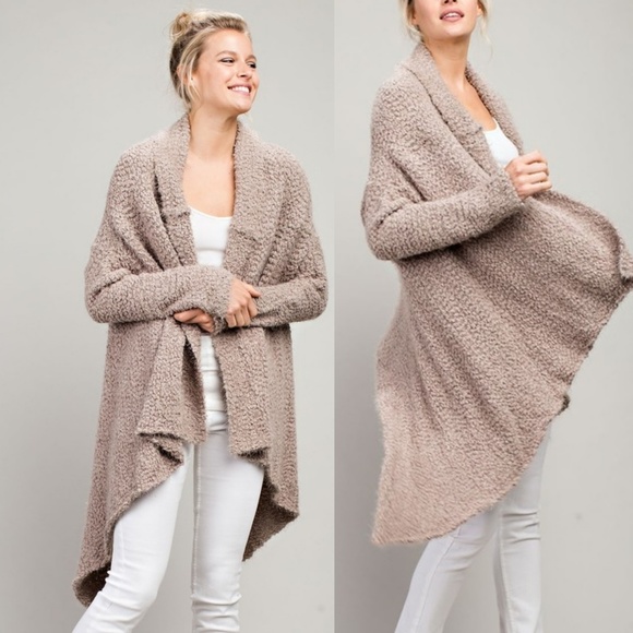 Sweetbb Sweaters - M/L Soft Warm Open Cardigan Mocha!
